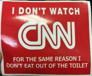 watching CNN