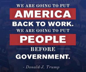 We Are Going To Be America Back To Work