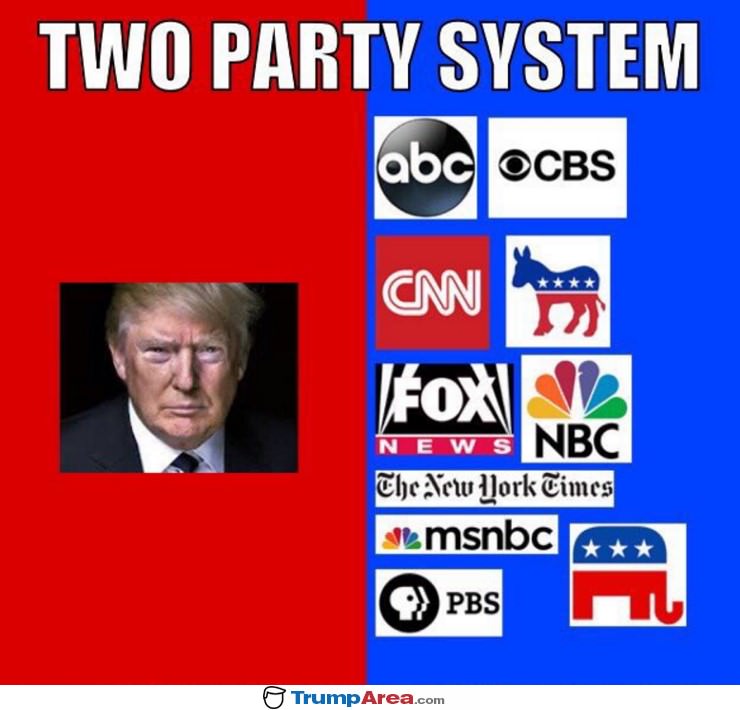 We Have A 2 Party System