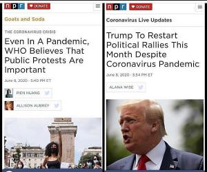 Weird Double Standard
