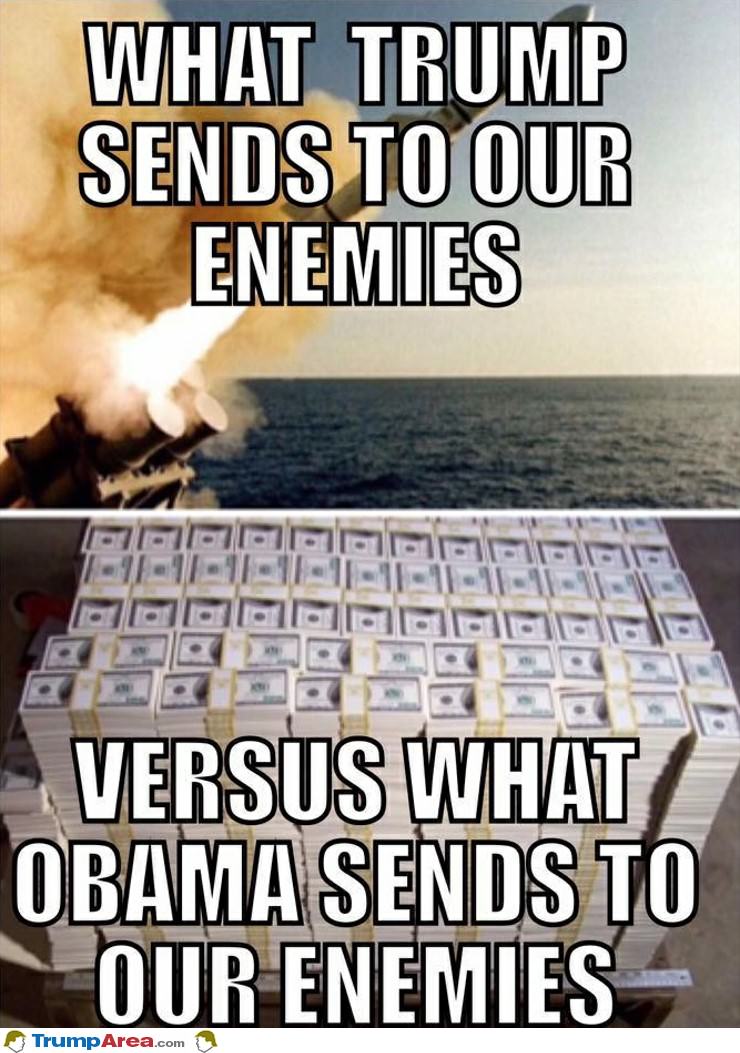 What Obama Sends Our Enemies