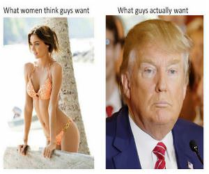 What Women Think Guys Want