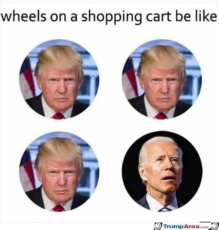 Wheels On A Shopping Cart