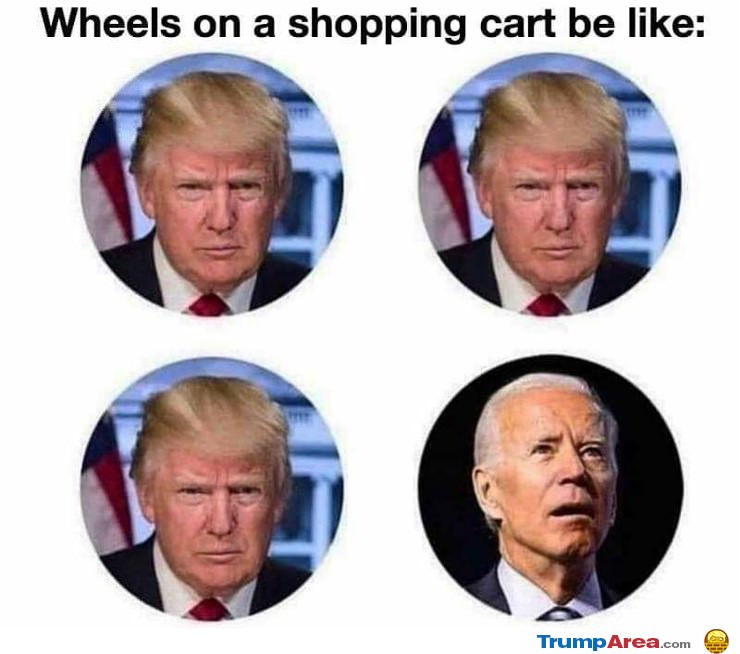 Wheels On A Shopping Cart