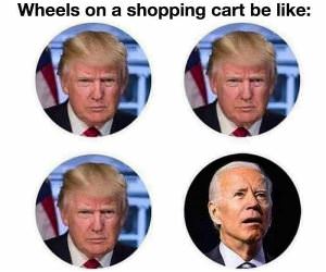 Wheels On A Shopping Cart