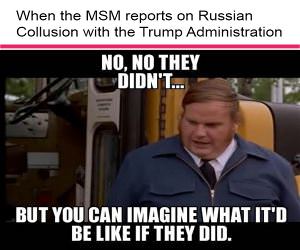 when the MSM reports on russian hacking