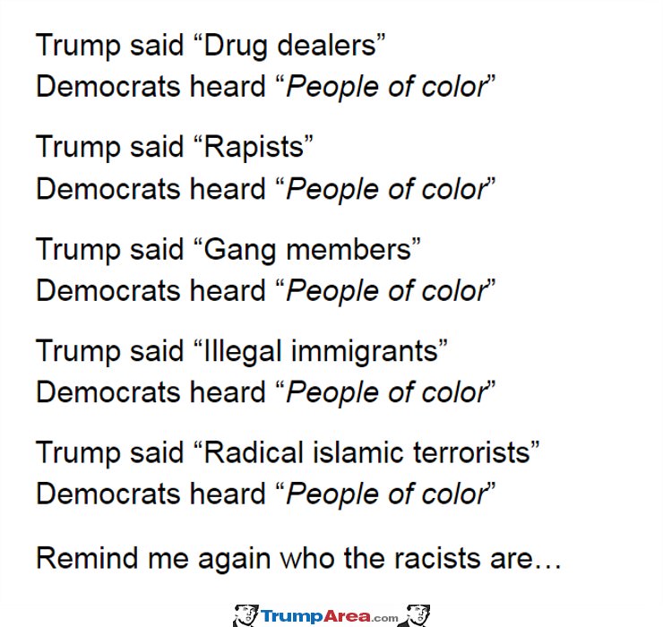 Who Are The Racists