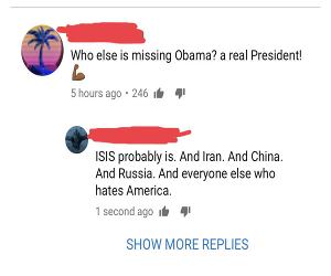 Who Is Missing Obama